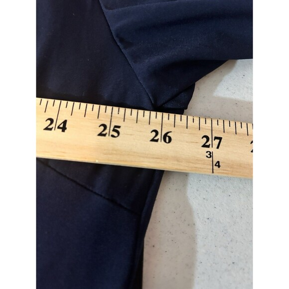 Wisp Woman Larra Dress Womens Size 22 Cold Shoulder 3/4 Length Sleeves Navy - Picture 9 of 9